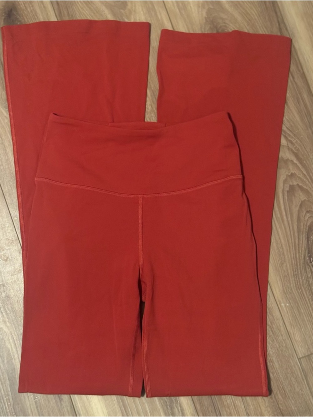 Lululemon High-Waisted Flare Yoga Pants - burnt orange - Picture 3 of 5